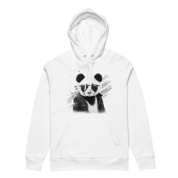 Rocky the Panda Unisex Essential Eco Hoodie - Image 3