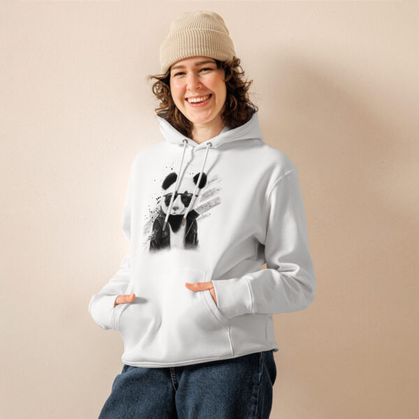 Rocky the Panda Unisex Essential Eco Hoodie - Image 5