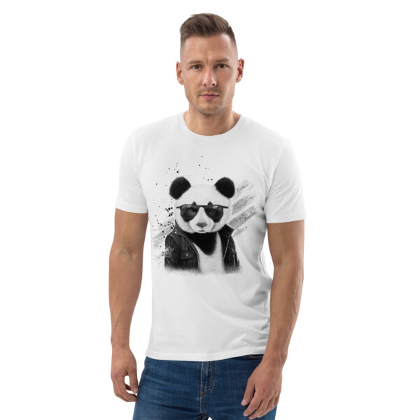 Rocky the Panda Uni T-shirt White